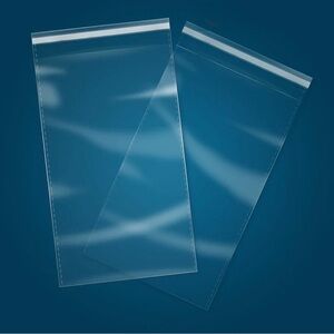 6” X 9” Clear Poly Mailers - 30 Pack  - Strong‎ - Self-Sealing